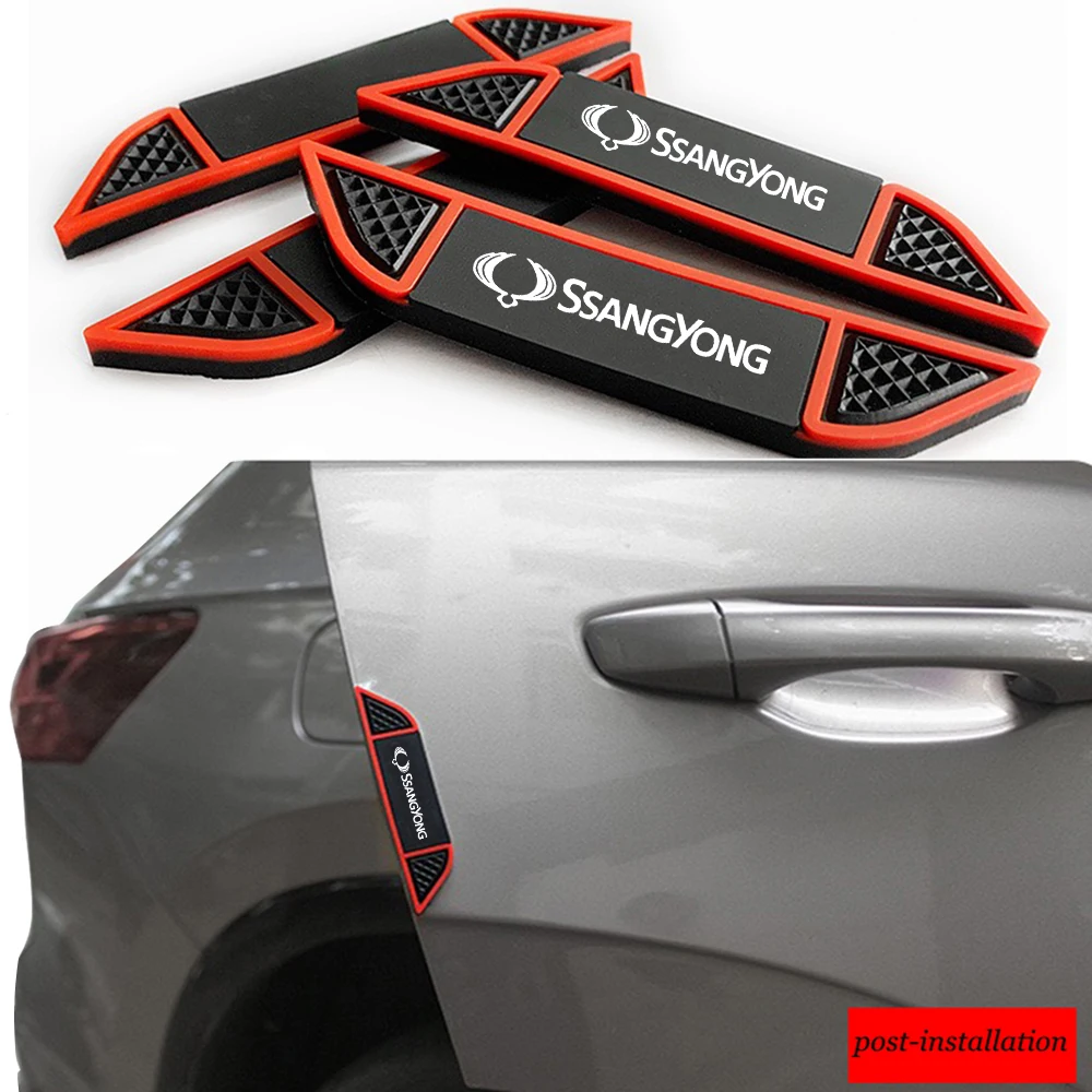 for SsangYong KORANDO ACTYON Rexton Musso KYRON  ACTYON Protective Strip Car Side Door Edge Protector Scrape Guard Cover Sticker