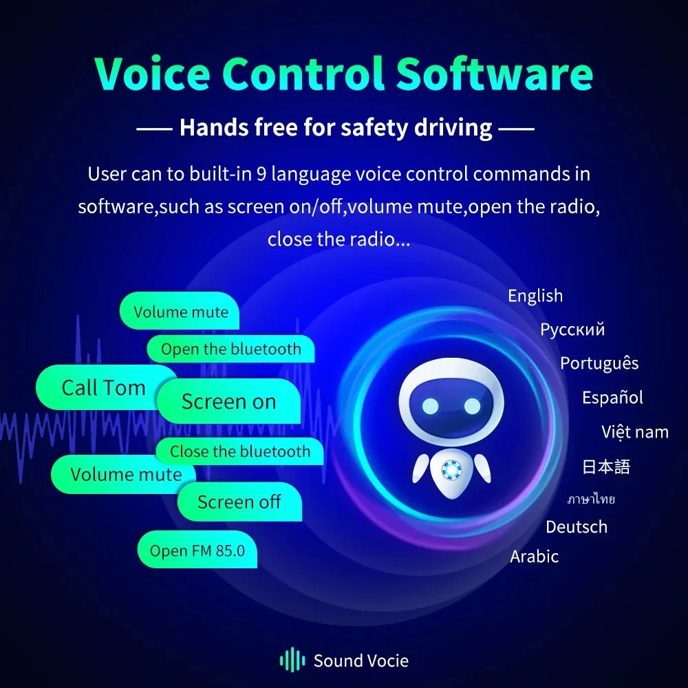 

Car Audio Intelligent Voice Control Assistant AI Software