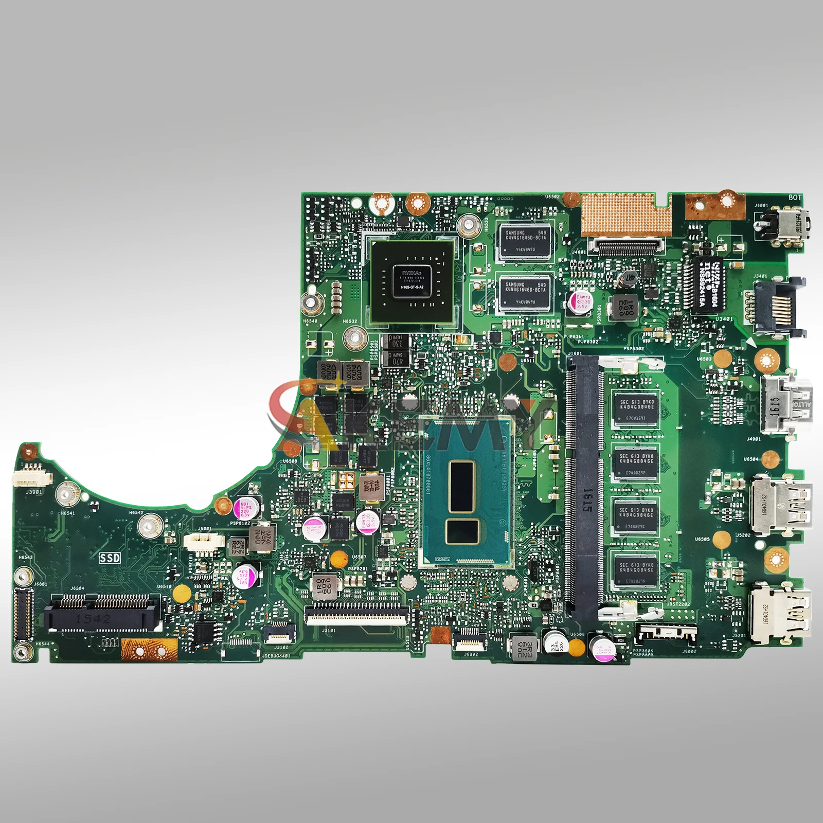 K401LB Laptop Motherboard For ASUS VivoBook K401LB K401LX V405L K401L A401L V404L Mainboard With I3 I5 I7 CPU 100% tests OK stk