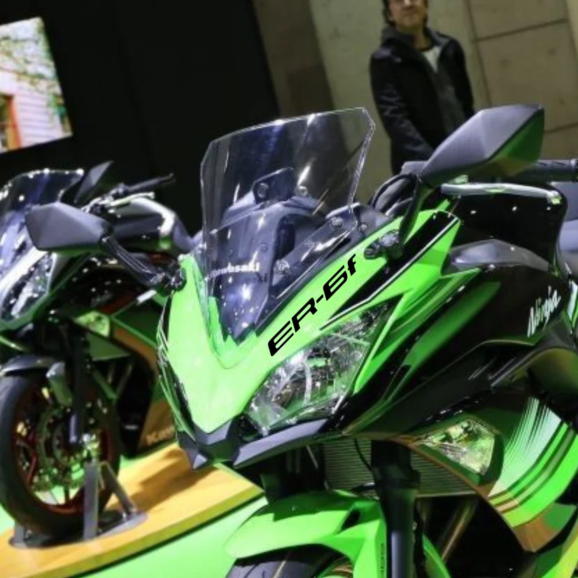 

8inch Sticker Decal Motorcycle Car Sticker Wheels Fairing Helmet Sticker Decal For Kawasaki ER6f ER 6f 8Inch Reflect