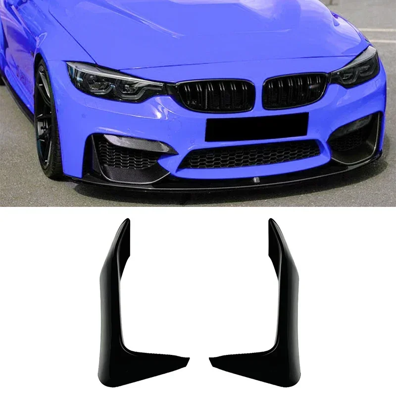 

Front Bumper Lip Splitter Fog Lamp Spoiler Cover Air Vent Body Kits For BMW 3 Series 4 Series M3 M4 F80 F81 F82 F83 2015-2020