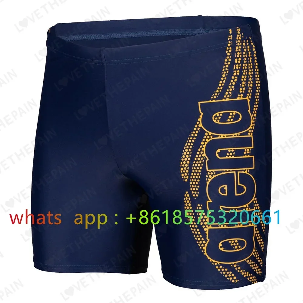 Mens Swimsuit Jammer Endurance Athletic Training Swimsuit Racing Swimming Trunks Shorts Swimwear Quick Dry New Surf Swim Jammers