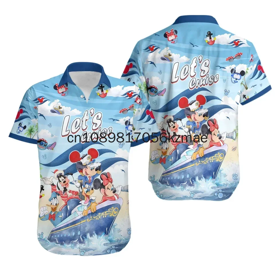 

2024 Mickey Mouse Tropical Hawaiian Shirt Disney World Aloha Shirt Disneyland Shirt Kids Disney Shirt Disney Rock And Roll Shirt