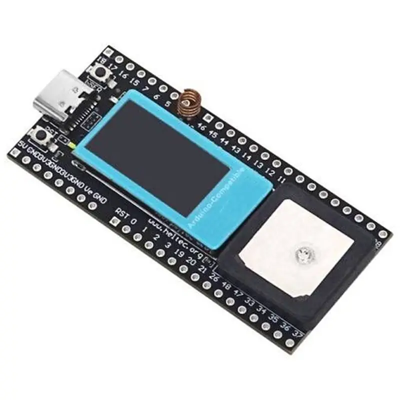 جهاز تعقب GPS FULL-ESP32 Lora SX1262 - دعم واي فاي وبلوتوث - جهاز تتبع اللياقة البدنية للمركبة والدراجة والأطفال والحيوانات الأليفة