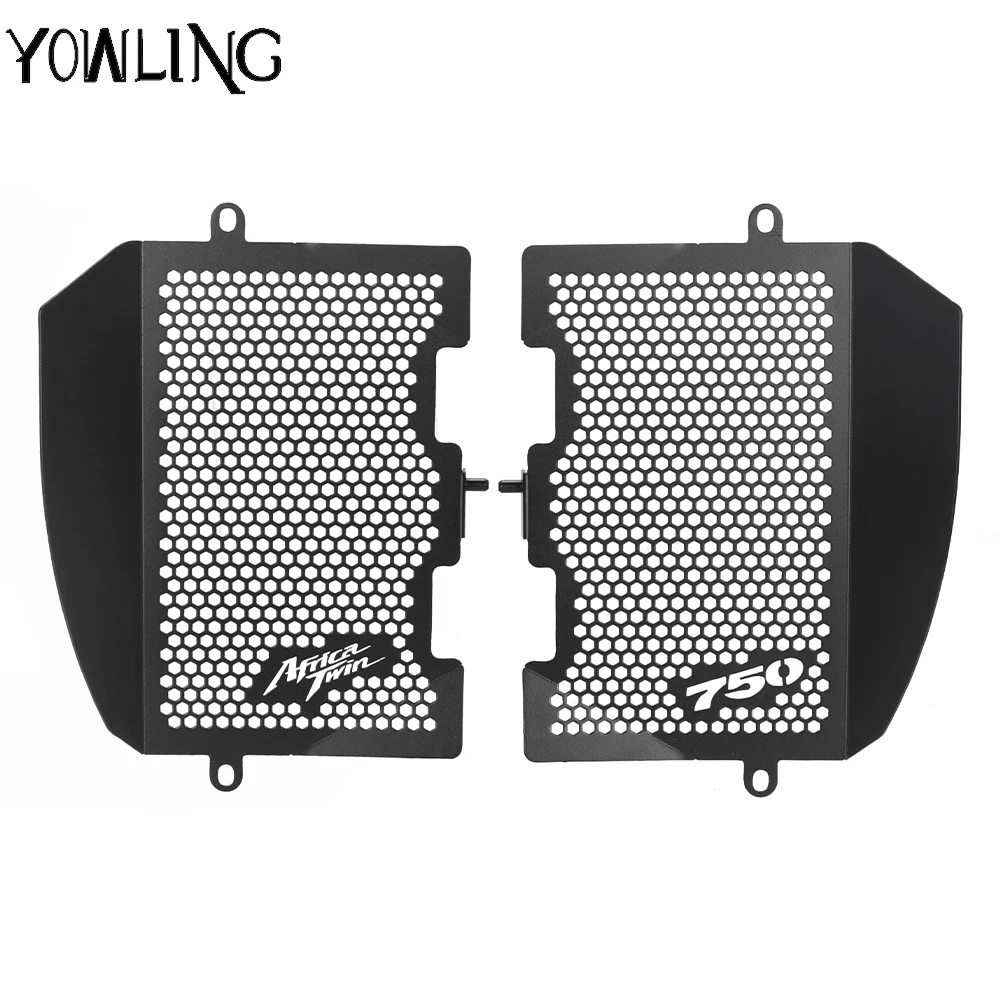 FOR Honda XRV750 Africa Twin 1993-2003 Motorcycle Radiator Guard Tank Grille Shield Engine Cooler Bezel Protector Mesh Cover