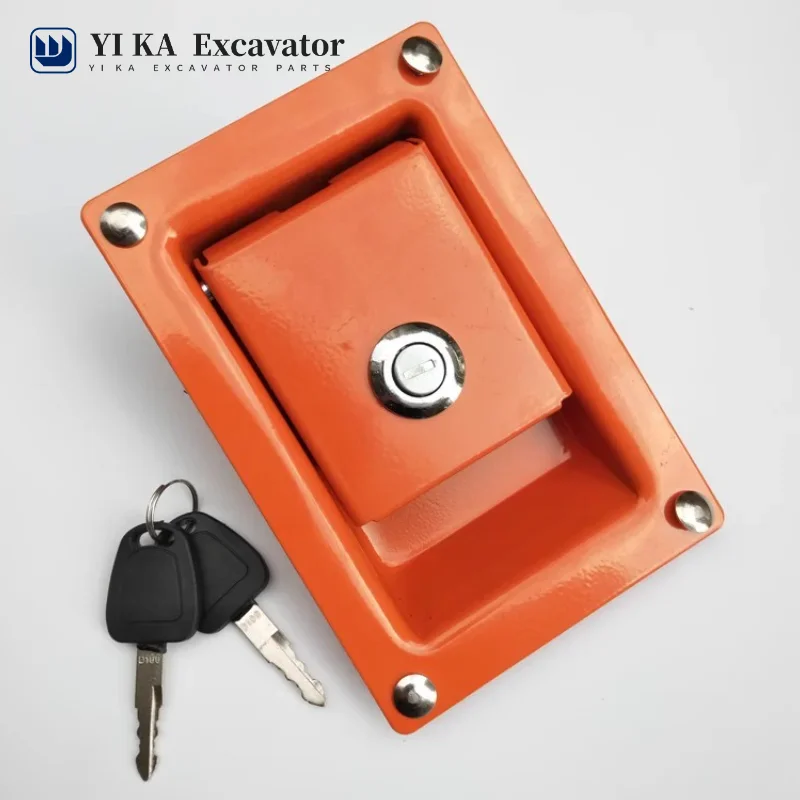 

For Excavator accessories Doosan Dayu 150 225 220 215 300-5-7-9 Side door lock Side cover Side door lock