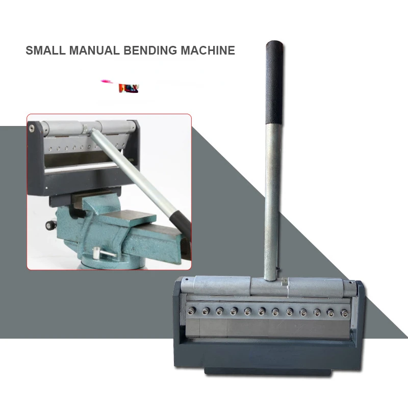 

Metal Sheet Bending Machine Rolling Sheet Bending Tool Steel Bar Twisting Multifunctional Small Manual Folding Machine