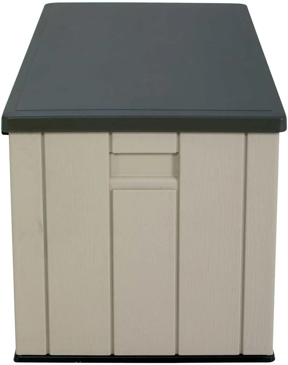 60254 Heavy-Duty Outdoor Storage Deck Box, 150 Gallon, Desert Sand/Brown