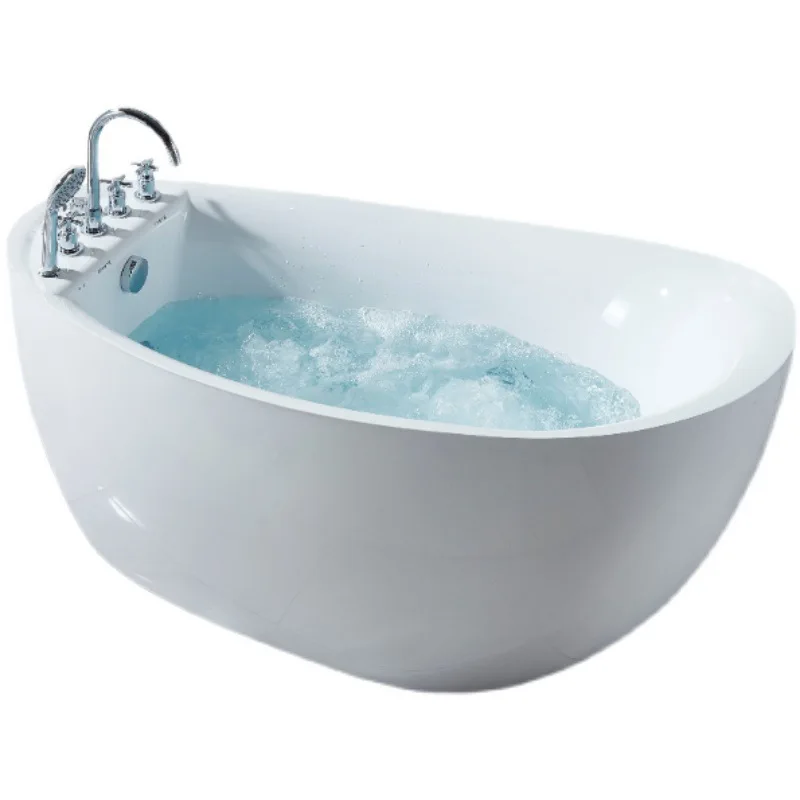 

European acrylic bathtub Internet celebrity bed and breakfast integrated seamless massage