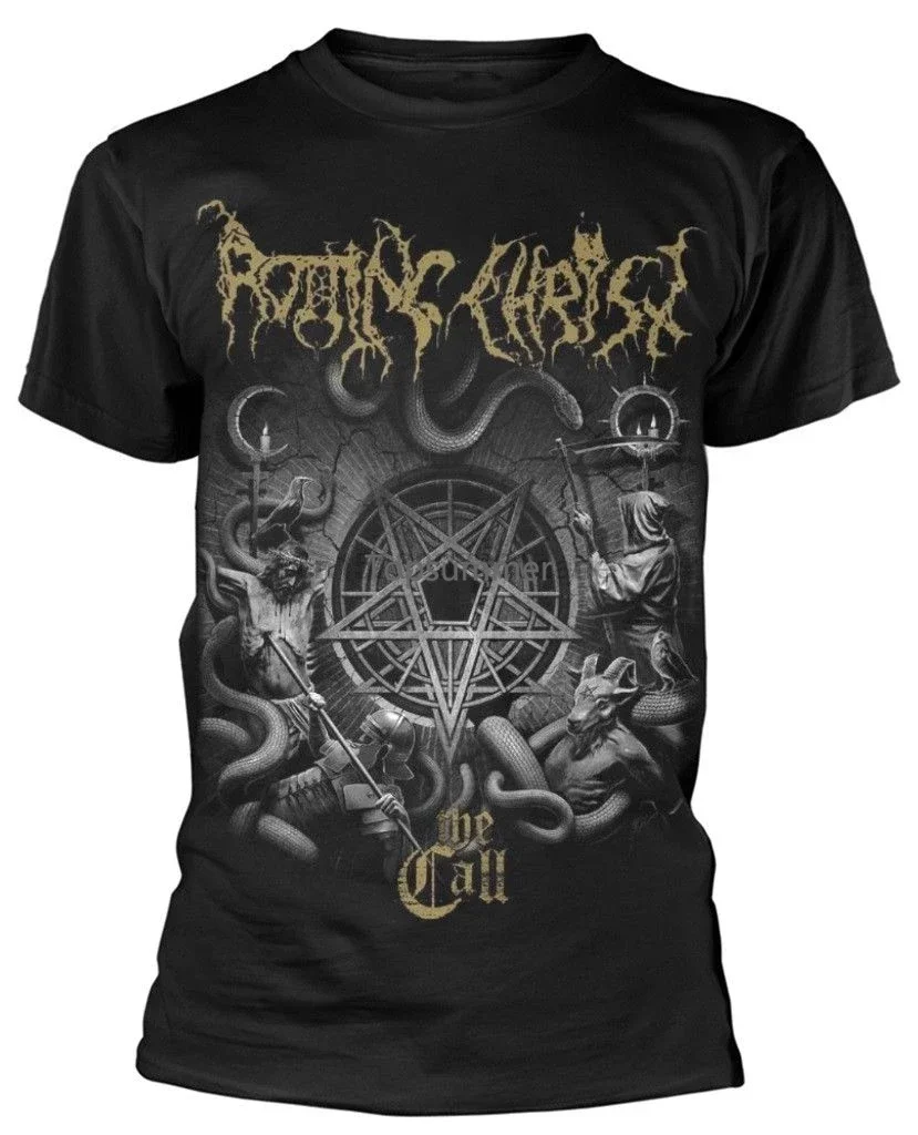 

Rotting Christ The Call T-Shirt New Official! Gift Print T-Shirtmens Tee Shirtsnew Arrival Teest Shirt Printing manga Outfits