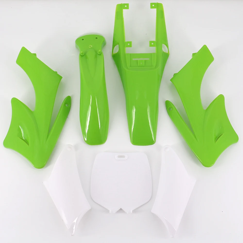 1 set High Strength Plastic Fender Fairing Body Kits For Chinese 2 Stroke 47cc 49cc Apollo Orion Mini Dirt Bike Accessories