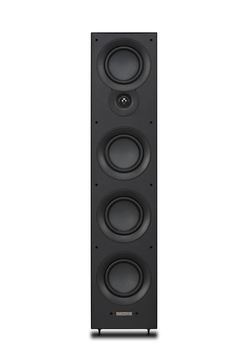 Floor-to-ceiling speakers, home theater front-facing speakers