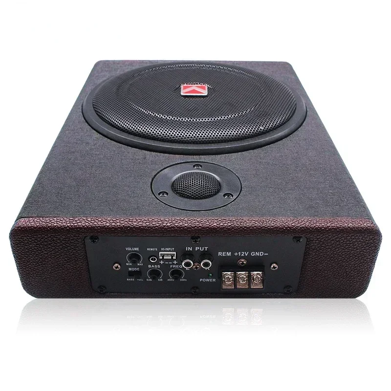 Durable 10 Inch Heavy Bass Car Audio Modification Speaker Ultra-Thin Car Subwoofer