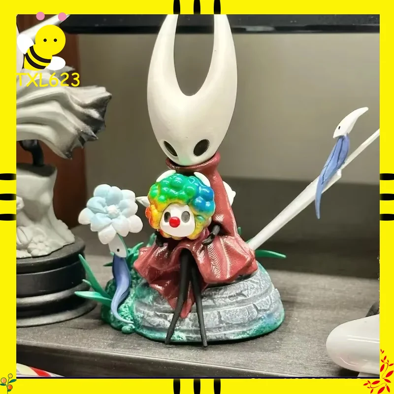 Hollow Knight Silksong Anime Figure Hornet 10cm PVC Collectible Action Model Toy Cute in Stock Handmade Customizable