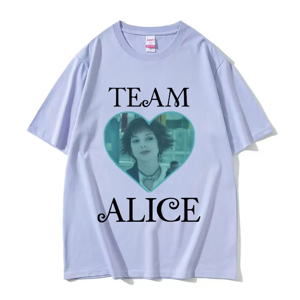 Team Alice Cullen Graphic T Shirt The Twilight Saga Movie Classic Tees Summer Men\'s Fashion Aesthetic T-shirts Unisex Streetwear