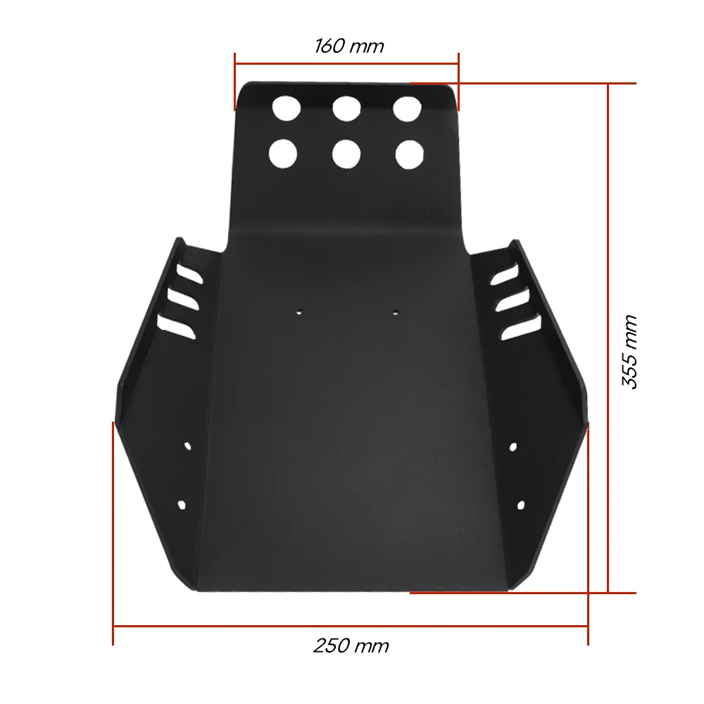 Cubierta de chasis de motor de motocicleta, placa protectora de piedra antiarena para Yamaha MT09, FZ09, MT, FZ 09, 2014-2019, XSR900 Tracer 900