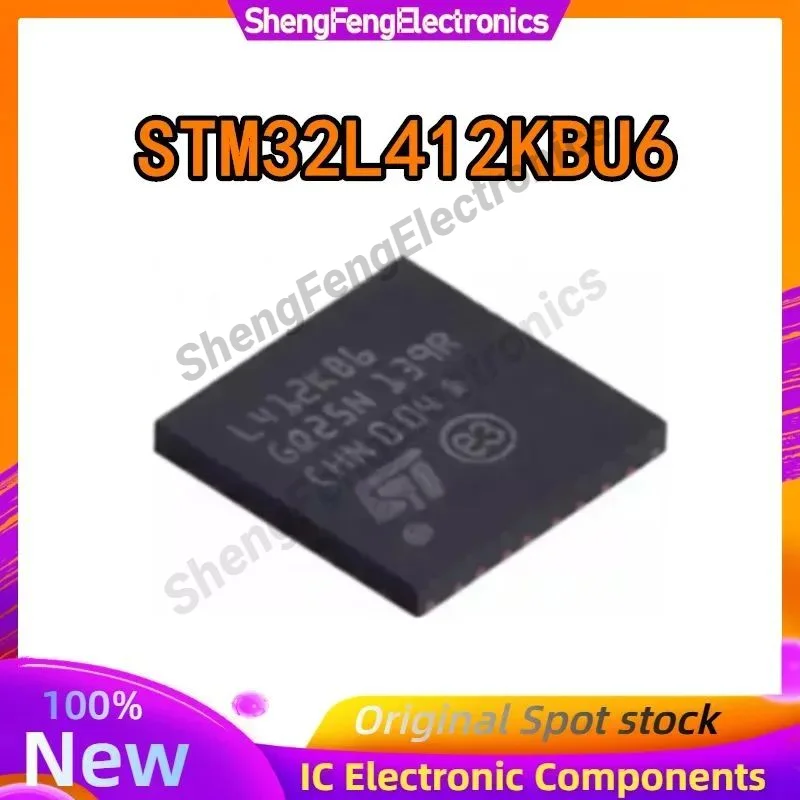

New Original STM32L412KBU6 L412KB6 QFN-32 Microcontroller Chip in stock
