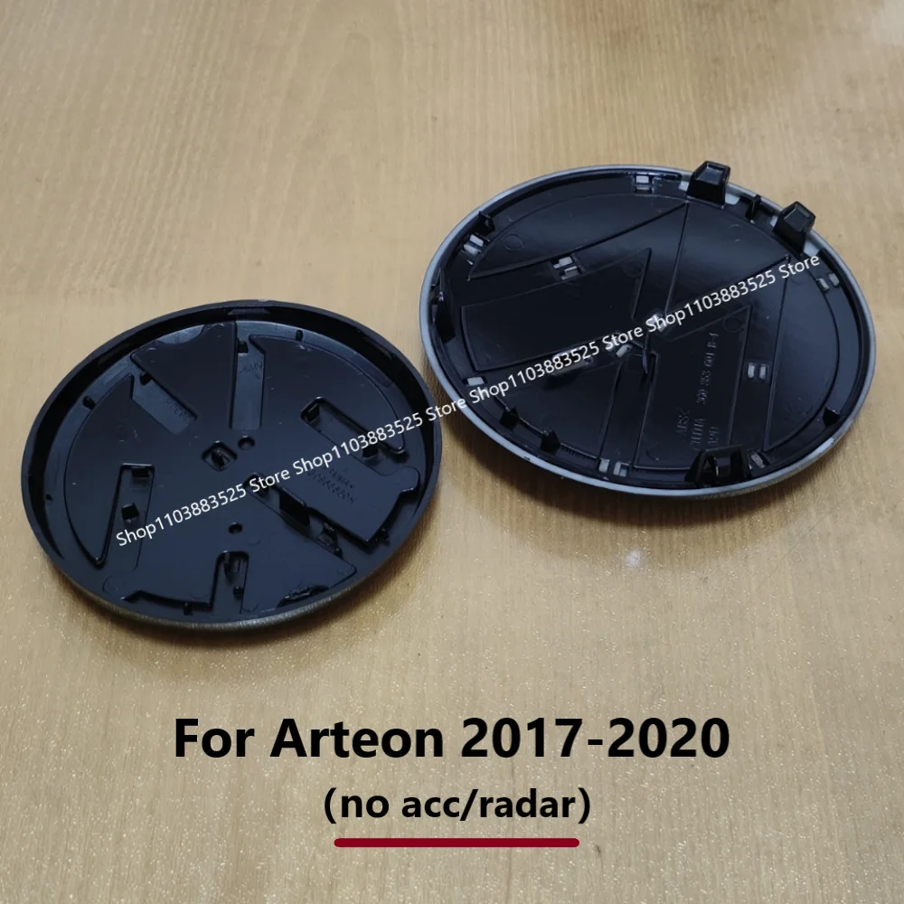 

2pcs No Acc Replacement Badge For Arteon 2017 2018 2019 Car Front Bonnet Grille Rear Trunk Emblem Logo Replacement Badge