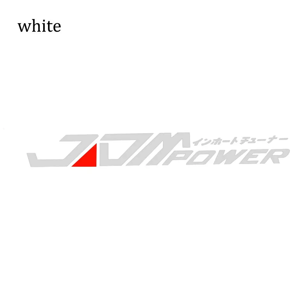 New Black/White Waterproof  Automobile Decoration Decal  JDM  Car Sticker
