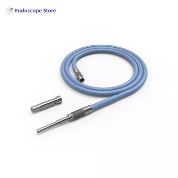 Cables de fibras ópticas de fuente de luz de endoscopio médico Φ4mm Φ4,8mm 1,8 m 2m 2,5 m 3m compatible con Autoclave de interfaz Storz Wolf