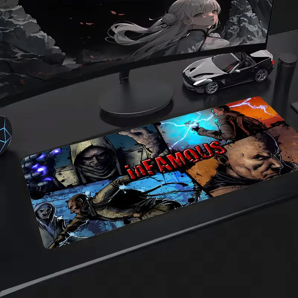

Коврик для мыши InFAMOUS Большой коврик для мыши, расширенная игровая поверхность, нескользящая подложка, идеально подходит для использования на столе