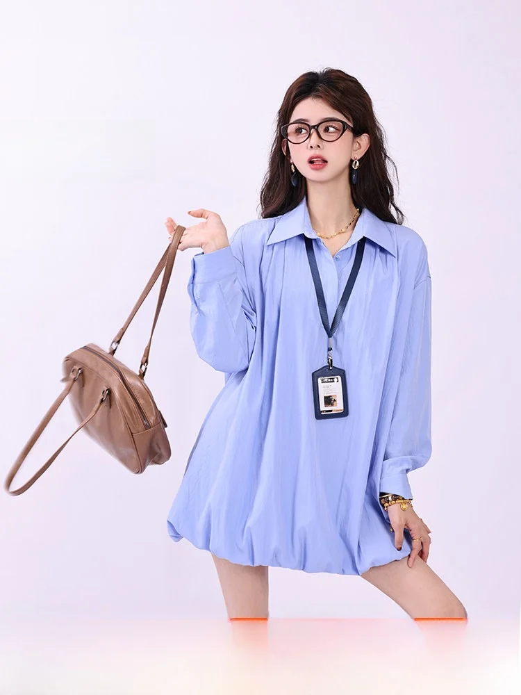 

Свободное платье с цветочным принтом для женщин, универсальное, маленького размера, весна-лето, модное, повседневное, для работы, из полиэстера и нейлона