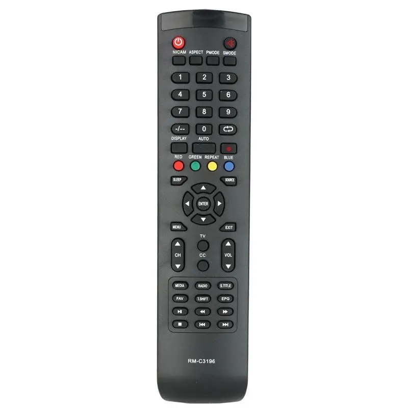 For RM-C3196 JVC-TV-Remote-Control-Replacement Controller