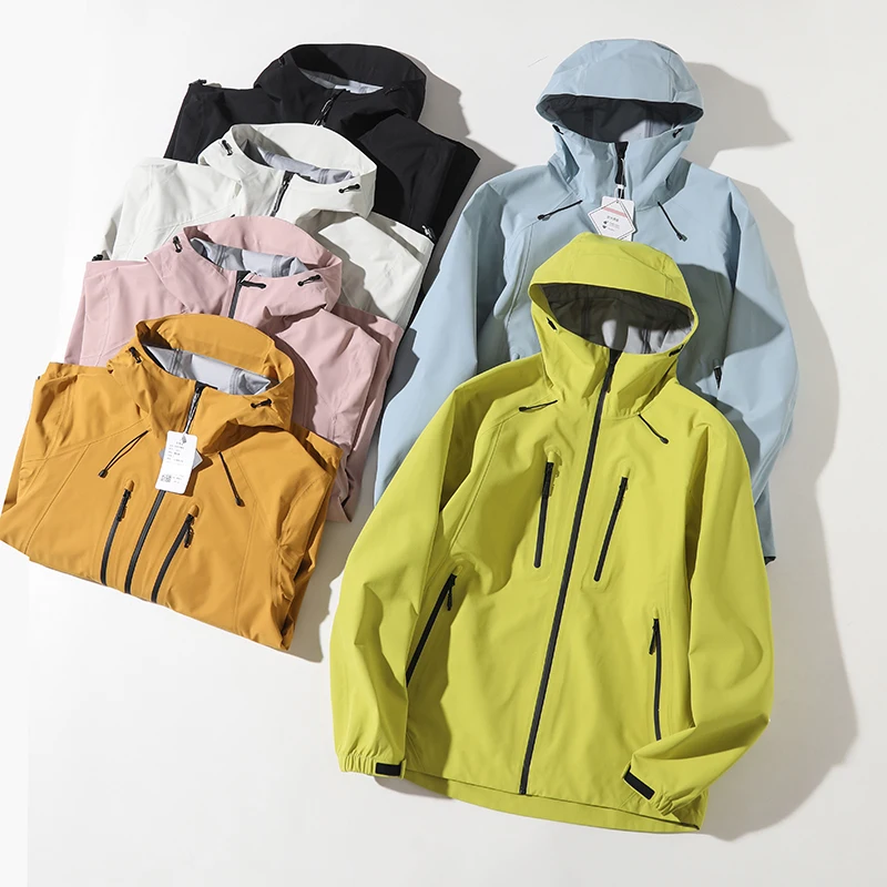 

Spring Autumn New Sle Lightweight Outdoor Men's Hooded Spor Hardell Jaet Thin Coat Stand Fit for Middle Youth