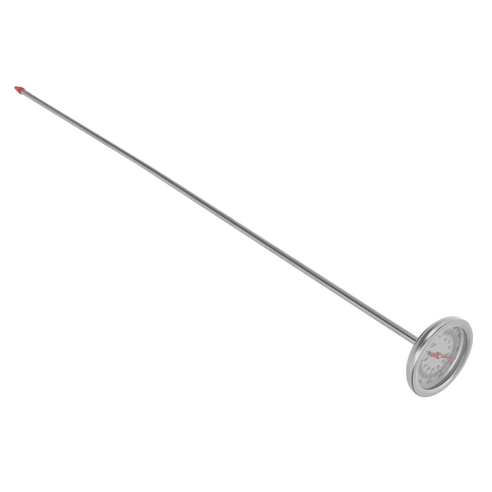 ステンレス鋼土壌温度計ロングステム正確な園芸ツール家庭や温室での植栽用