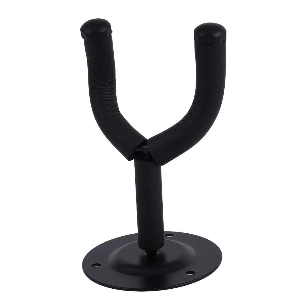 Wall Mounted Guitar Hanger Stand with Foam Cover Ideal for Displaying and Safely Storing Your Acoustic Electric and Bass Guitars