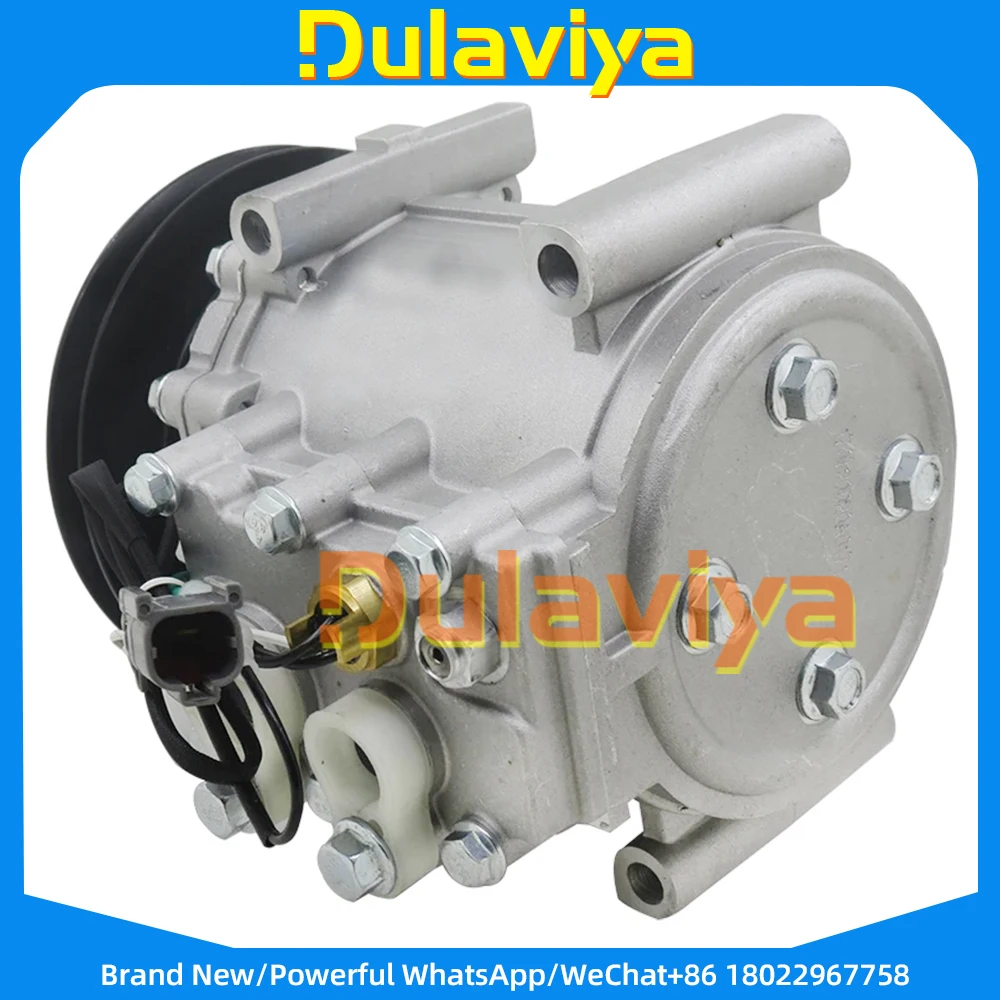 AC Compressor MSC90TA PV1 For Mitsubishi FUSO CANTER ROSA TRUCK BUS FE FG 4D34 3.9L 1999 AKC200A251B MK532512 MK474962