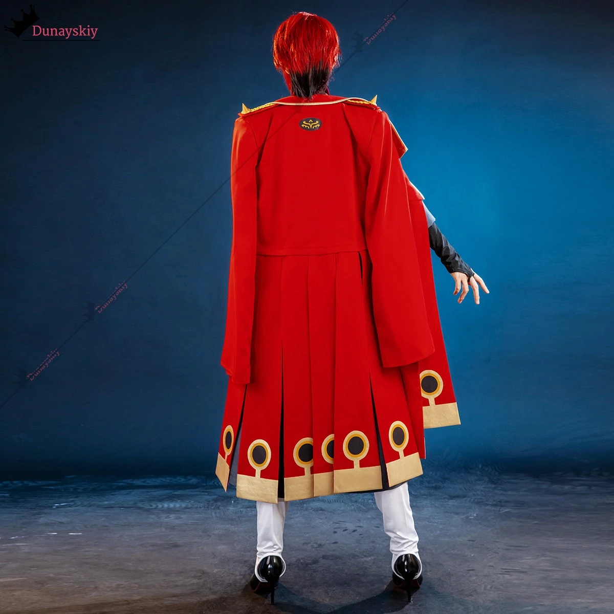 Gachiakuta‌ Zanka Kyouka Cosplay Costume Zanka Nijiku Custom New Red Cloak Dress Prop Halloween Carnival Men Women Dress Up view 5