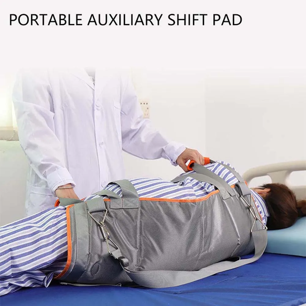 

Portable Nursing Transfer Pad Disabled Paralyzed Patient Shift Belt Elderly Stroke Transfer Seat Belt Folding Stretcher Sling