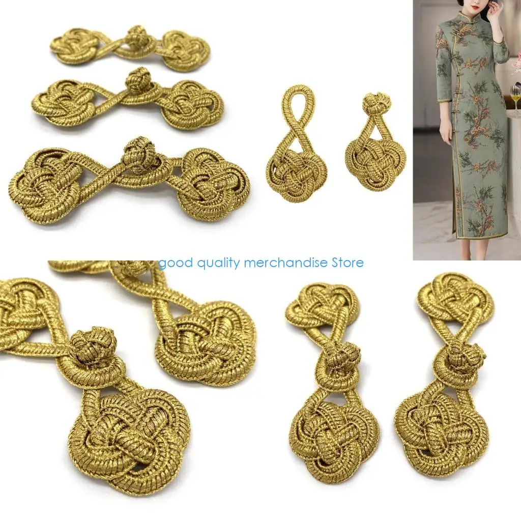 

Y5JD застежка для шитья, китайский узел, лягушка, диск, пряжка, пуговицы для костюма Тан, танцевальное национальное платье, плащ