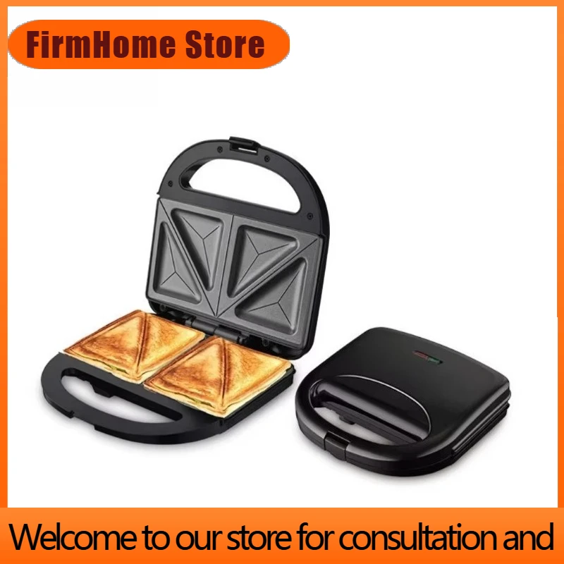 FirmHome StoreHousehold Breakfast Fast Heating Home Sandwich Bread Maker Machine And Waffle Baking Toaster And Electric Panini