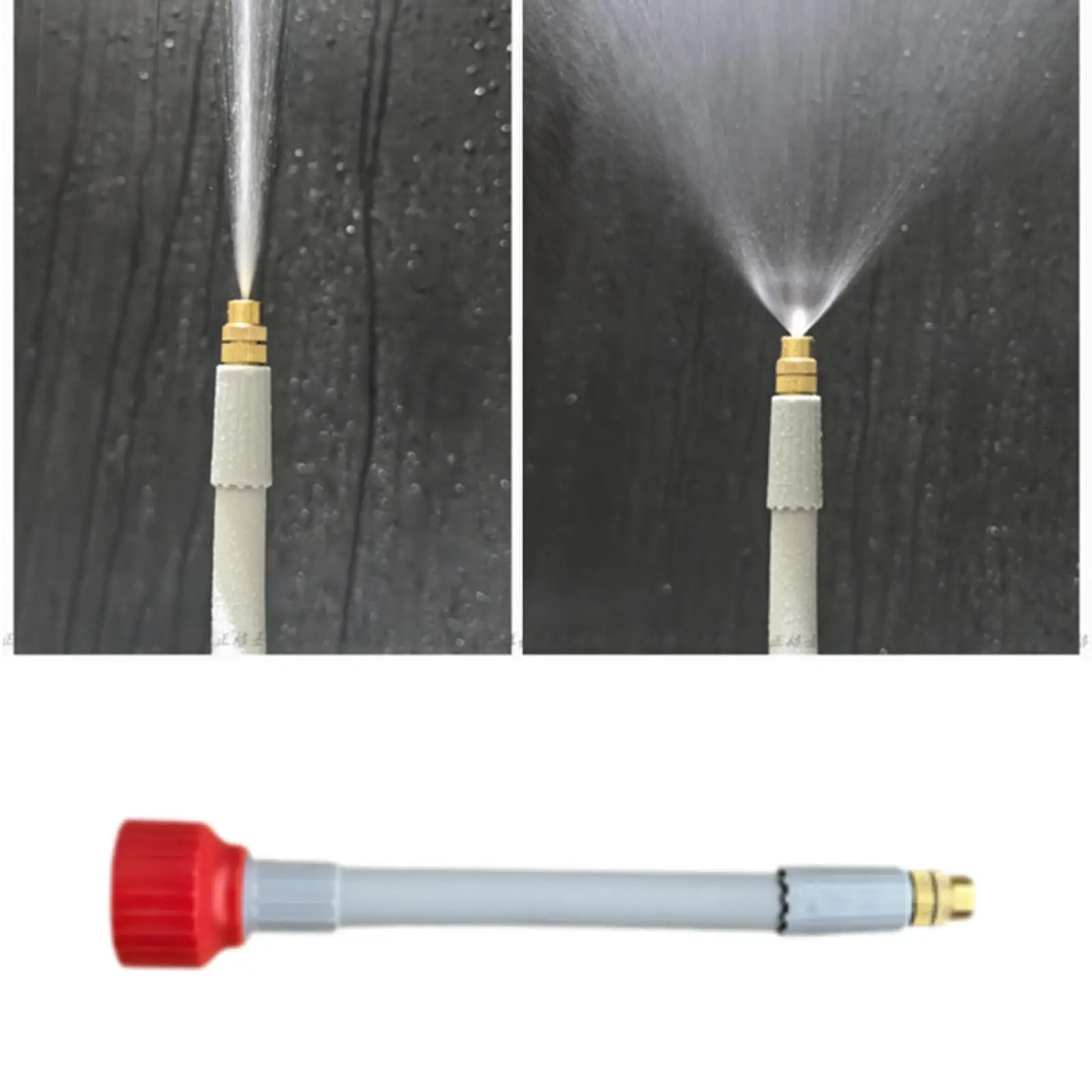 Flexible Watering Nozzle Sprayer Extension Pole Adjustable Tip for Plant Care Balcony Garden and Home Cleaning Projects