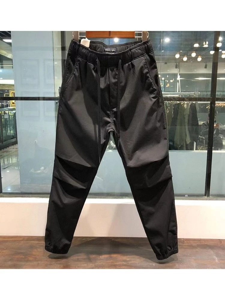 

Мужские ретро-брюки свободного кроя с флисовой подкладкой, прямые, повседневные, осенне-зимние, с плиссировкой на коленях, с манжетами, удобные, антибактериальные