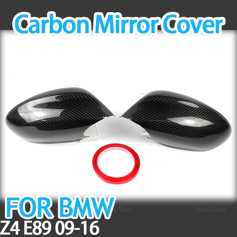 Real Carbon Fiber Side Door Rearview Side Mirror Cover styling For BMW Z4 E89 sDrive18i 20i 23i 28i 30i 35i sDrive35is 2009-2016