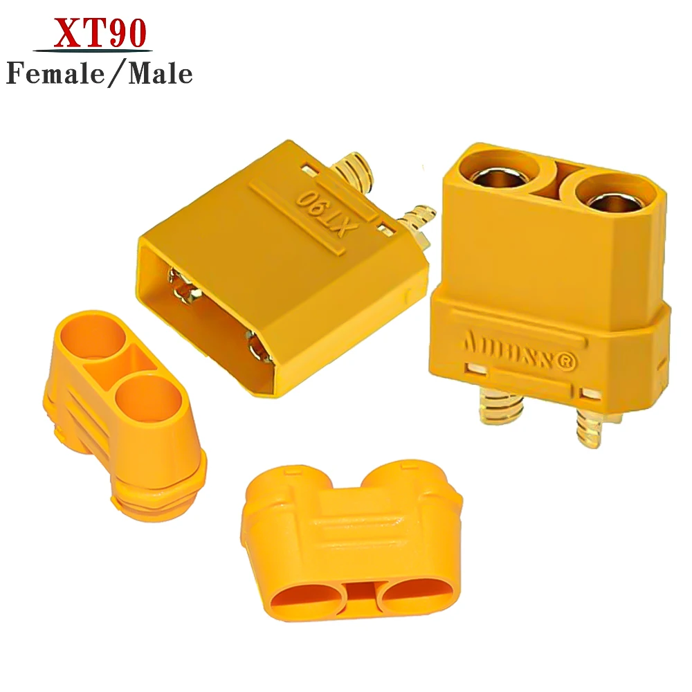 10/30/50 Pairs Amass XT90 Upgrade Male Female Plug Connector Adapters forRemote Control Toy Part Lipo Battery ESC Accessory