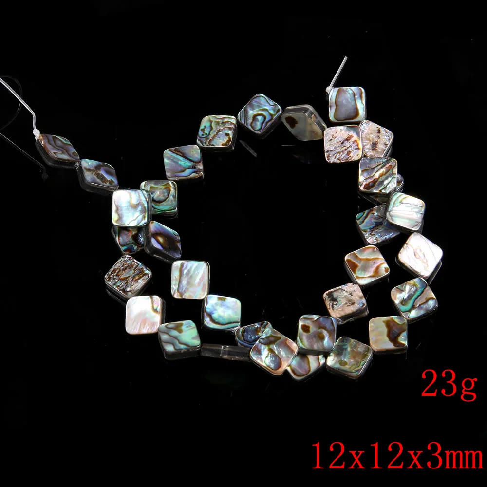 Natural Shell Loose Charms Various Shapes Abalone Shell Beads for Jewelry Making DIY Necklace Accessories Earrings 38cm