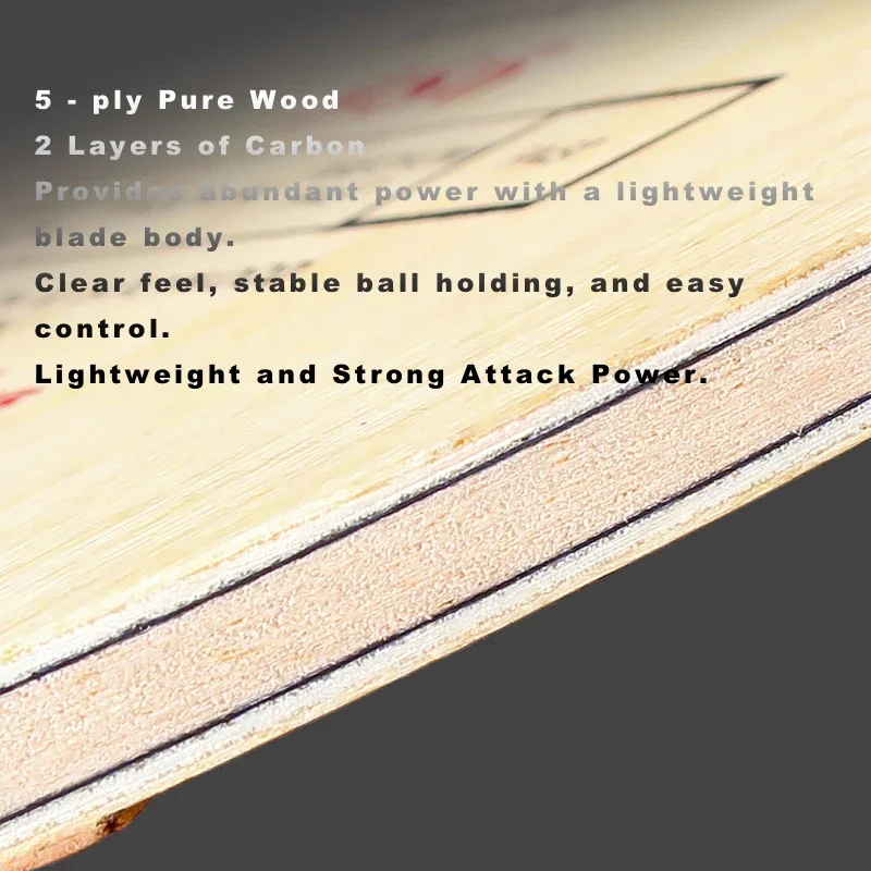Original YINHE 987 Pure Wood Korea Type Fast Attack 986 Carbon Tabletennis Blade Japanese Penhold JS Handle Racket Pingpong Bat