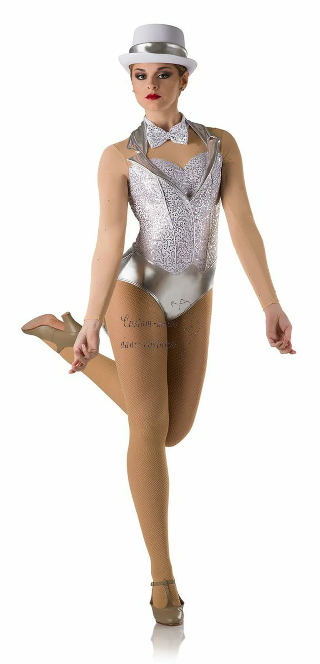 

New dance costume professional jazz dance dress performance dress Lodysuit Latin dress