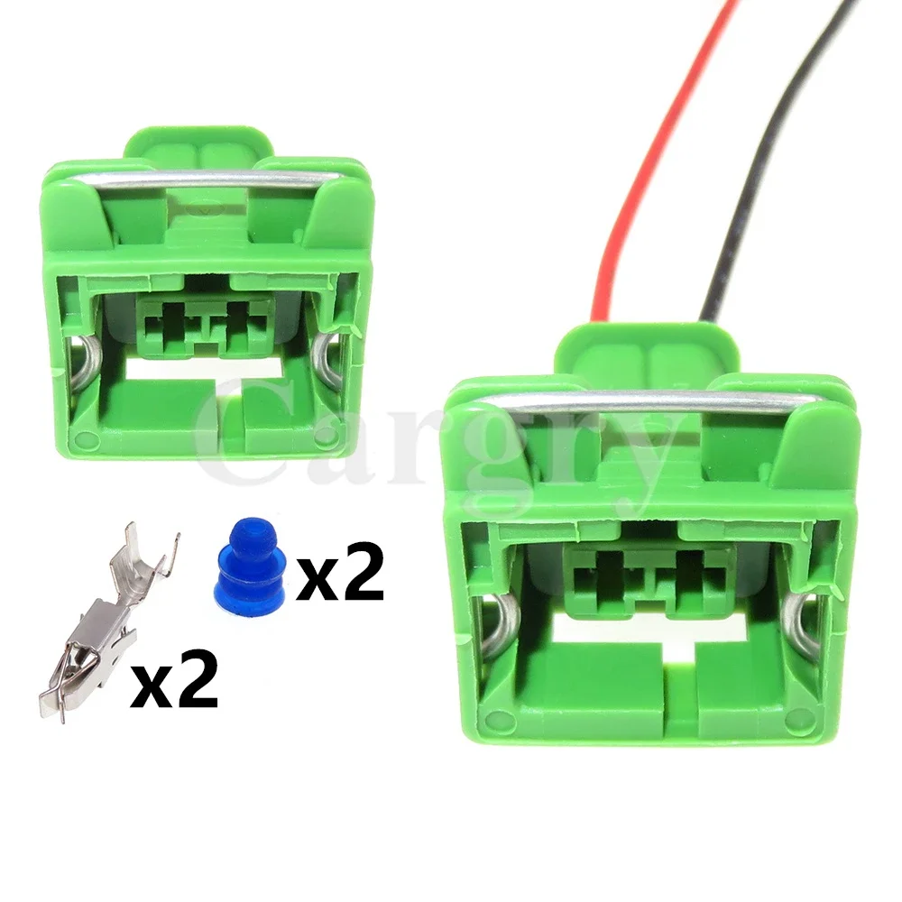 

1 Set 2P 240PC02S5001 AC Assembly Car Waterproof Socket Automobile Wiring Terminal Plug Auto Accessories