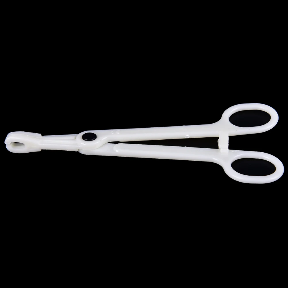 Piercing Plier Round Open Clamp Profession Plastic Disposable Body Ear Lip Navel Nose Tongue Piercing Forcep Tool Body