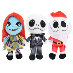 The Nightmare Before Christmas Plush Dolls Toy Cartoon Jack Skellington Sally Anime Stuffed Animals Toy Children Kids Gift