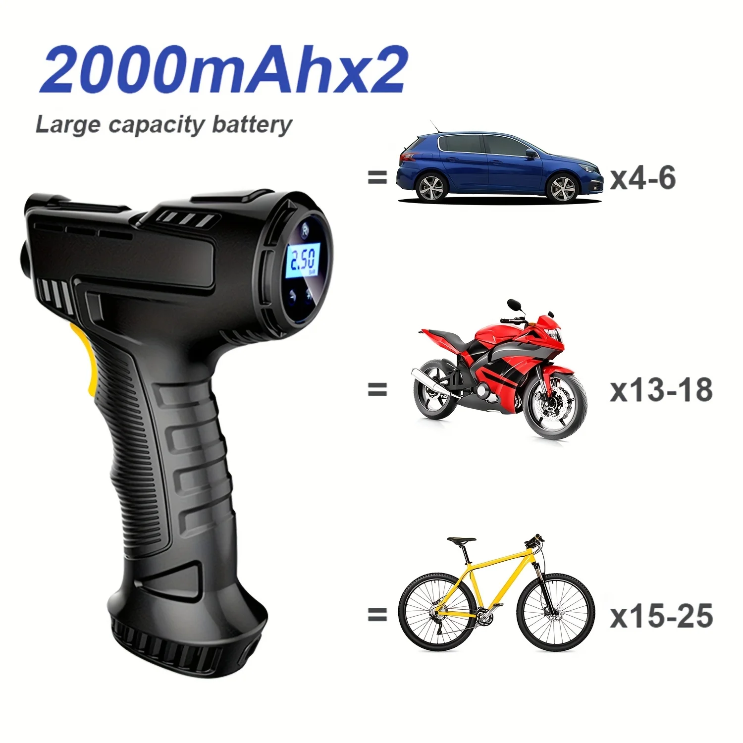 1 Piece Multi-function USB Air Pump, Wireless, Portable, Integrated Inflation And Deflation Functions,