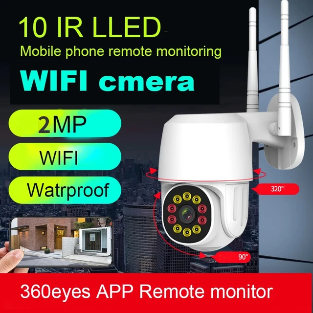 360eyes App Mini Speed Dome Camera For Mobile Phone Connection Camera Ptz  Indoor Outdoor Wifi Camera 10led Waterproof Rv - Ip Camera - AliExpress