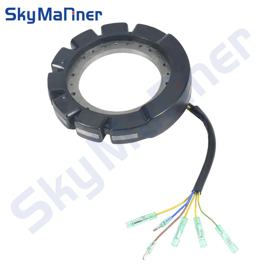 

65W-85510 Stator Assy For Yamaha Outboard Motor 4 Stroke 25HP 30HP 40HP FT25 F20 F25 F30 F40 F45 65W-85510-10 65W-85510-00