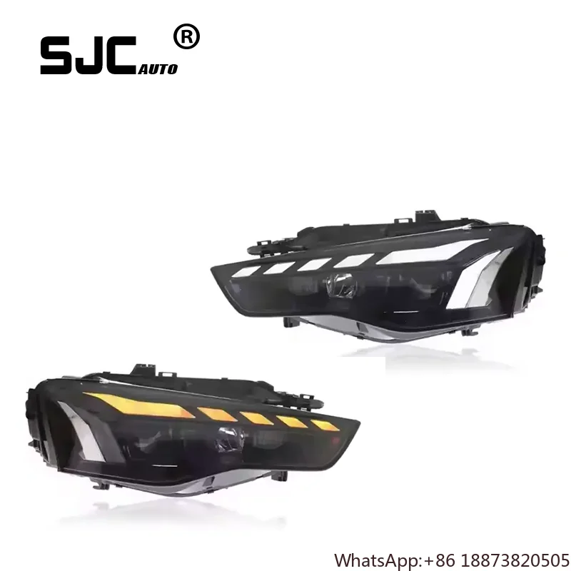 

Auto Car Headlight for Audi A5 2011-2016 Headlight Assembly Modified Daytime Running Light LED Lens Flow Turn signal