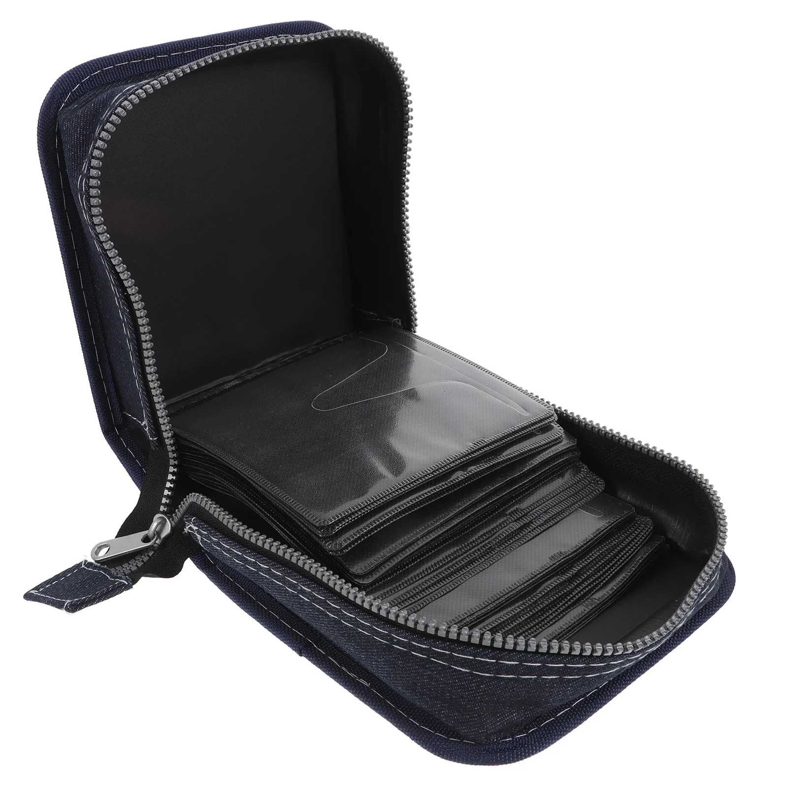 

Portable Cd Dvd Storage Binder Large Capacity 60 Slots Scratch Protection Case Travel Organizer Car Home Music Disc Holder